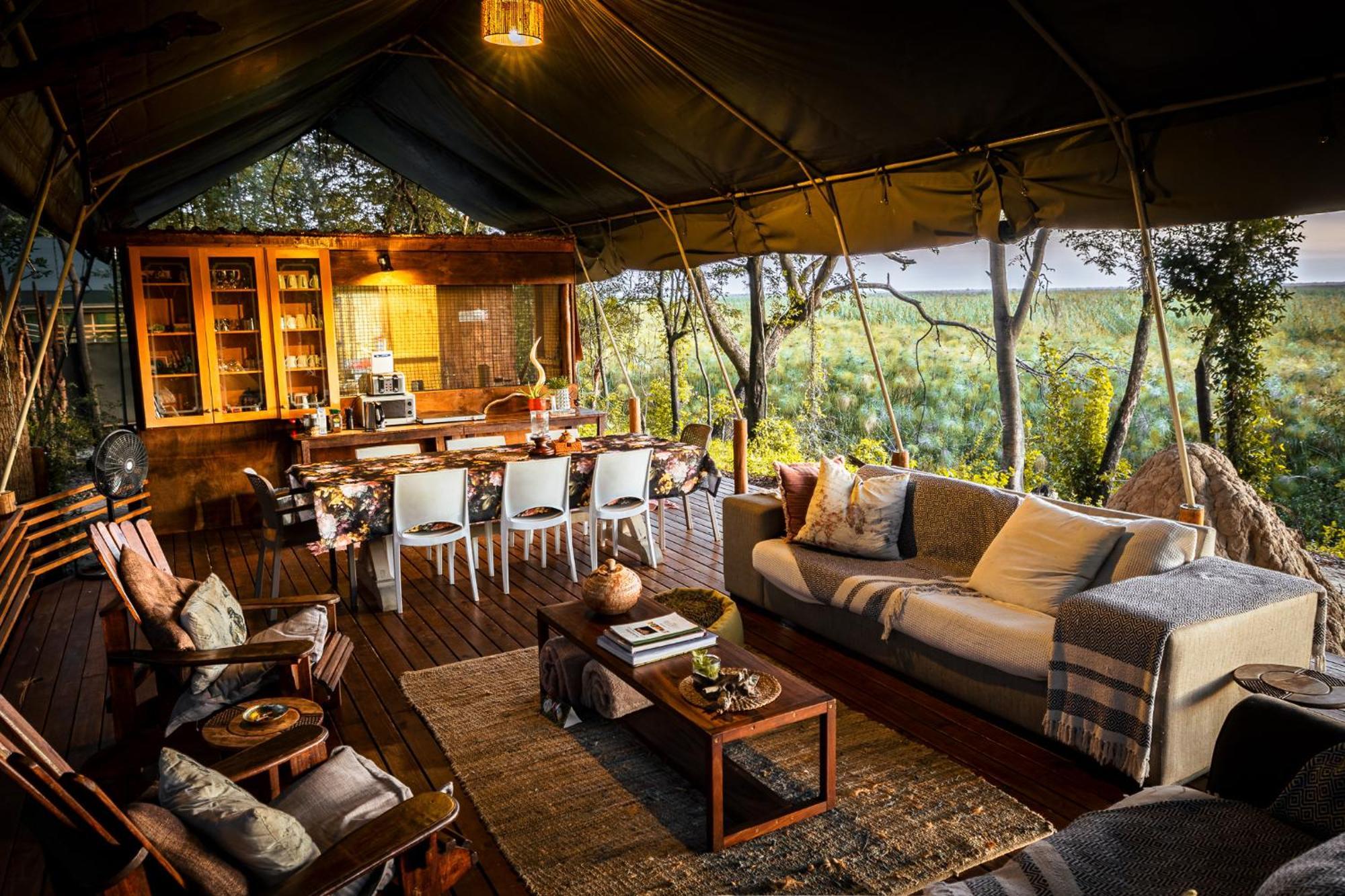 Askiesbos - Samochima Bush Camp Shakawe Dış mekan fotoğraf
